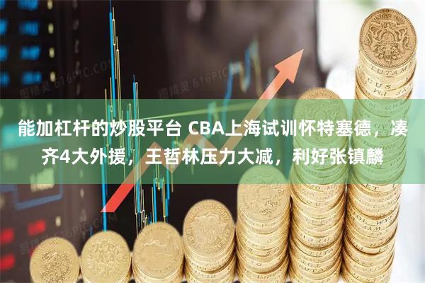 能加杠杆的炒股平台 CBA上海试训怀特塞德，凑齐4大外援，王哲林压力大减，利好张镇麟